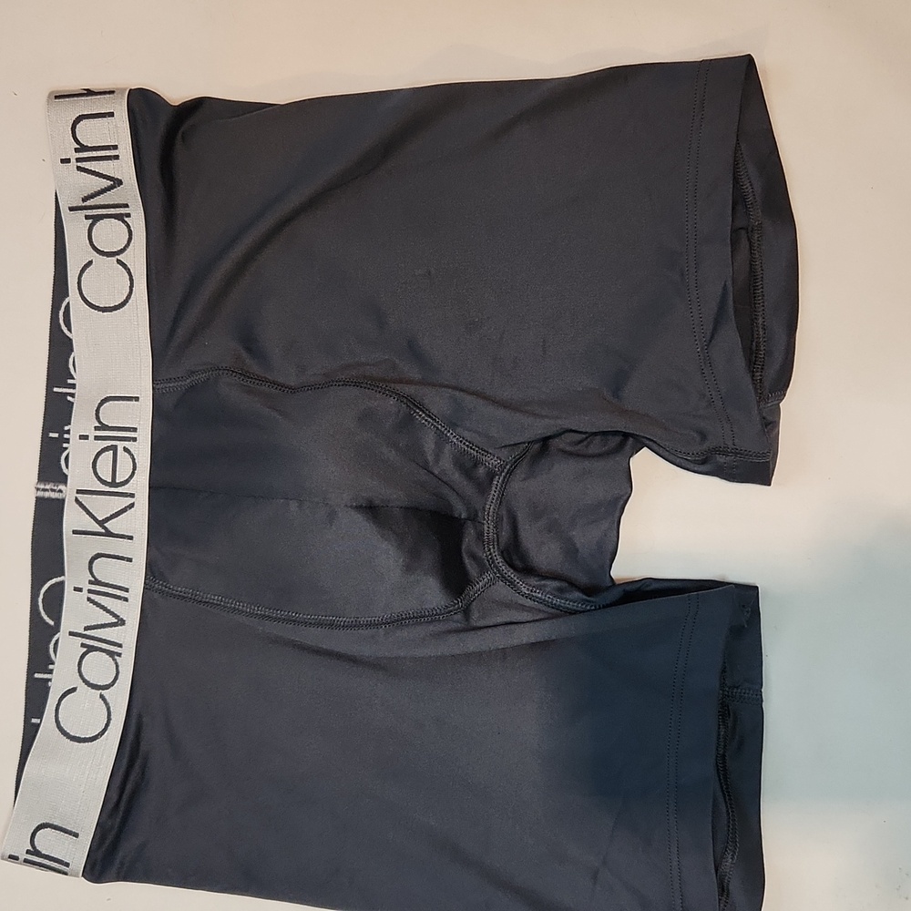 Calvin Klein | Microfiber Dark Gray Boxer Briefs Sz S